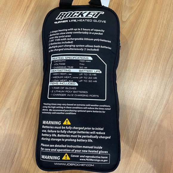 NWT Joe Rocket Heated Technology Gloves S - Picture 2 of 4